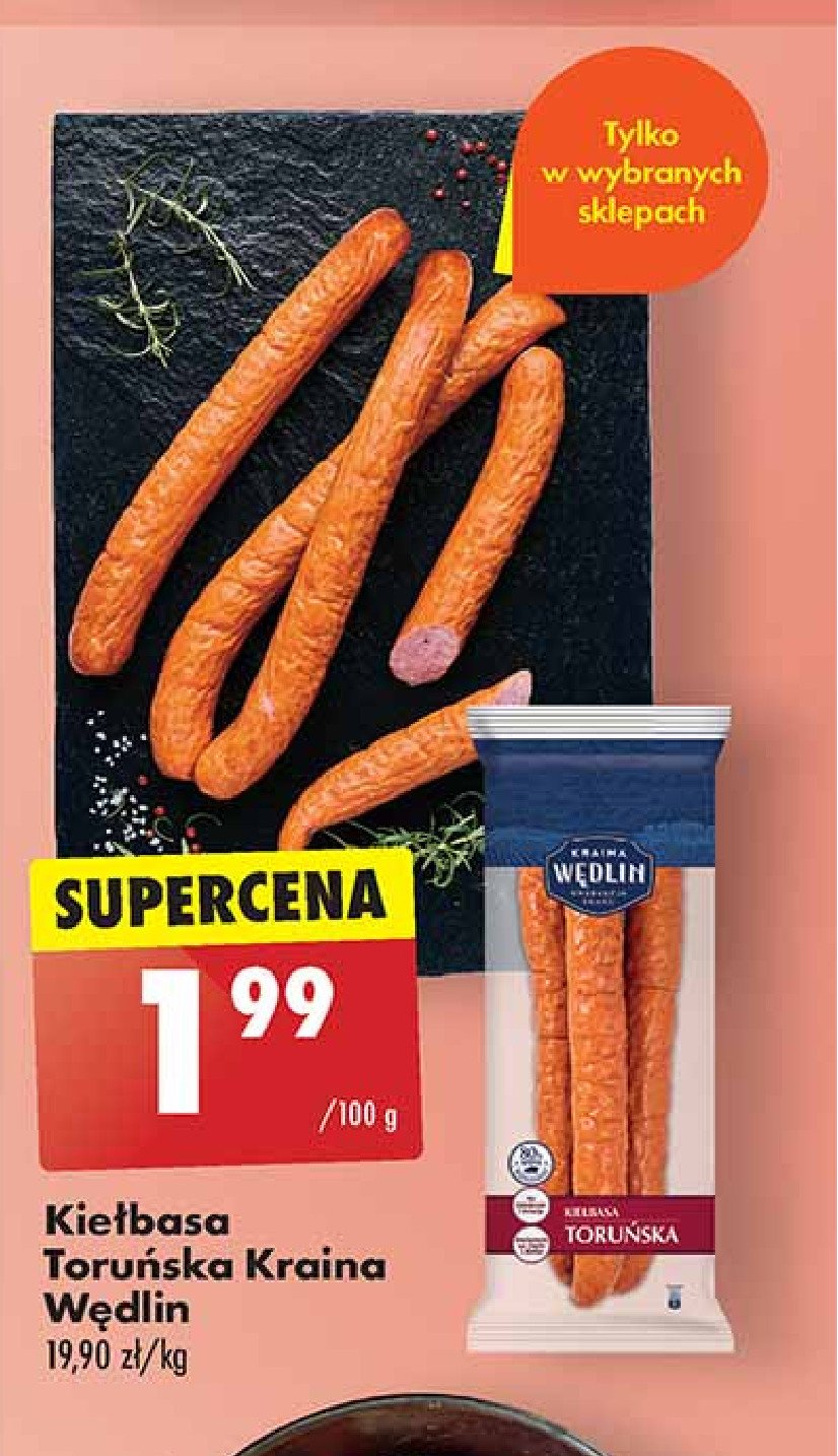 Kiełbasa toruńska Kraina wędlin promocja