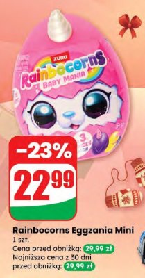 Rainbocorns Eggzania Mini promocja w Dino