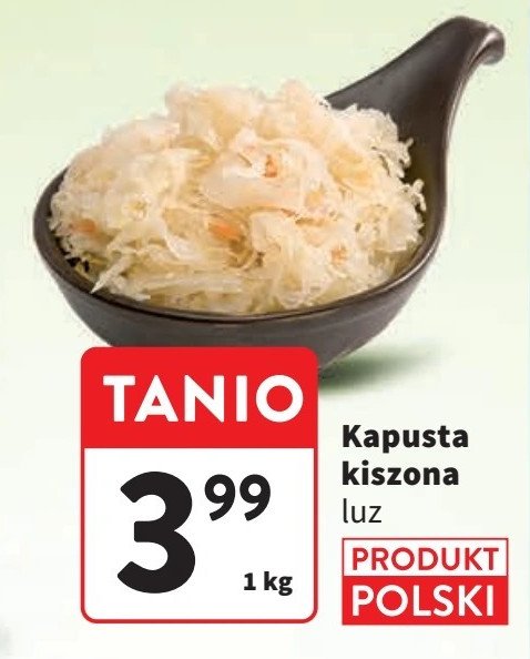 Kapusta kiszona polska promocja