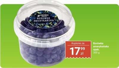 Bor贸wka ameryka艅ska promocja w Biedronka