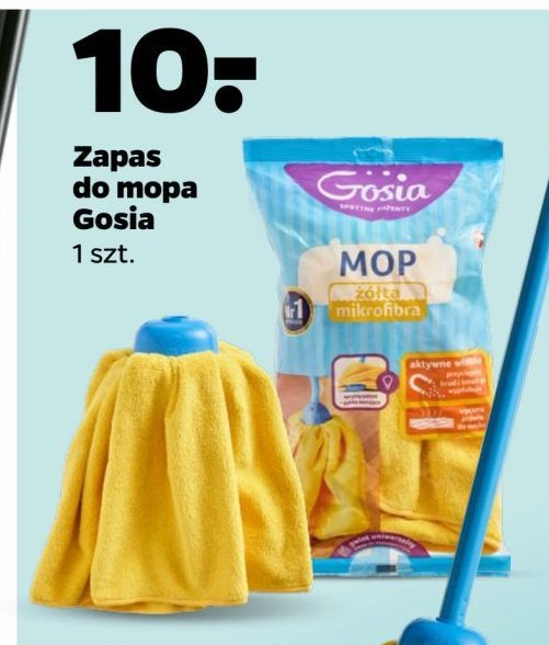 Mop z mikrofibry zapas Gosia promocja