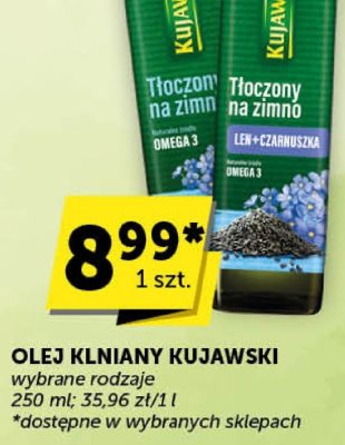 Olej lniany Kujawski promocja w ABC