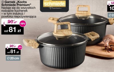 Garnek Kochs Schmiede Premium Ø20cm promocja w Woolworth