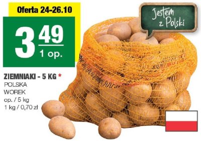 Ziemniaki s艂odkie bataty promocja w SPAR