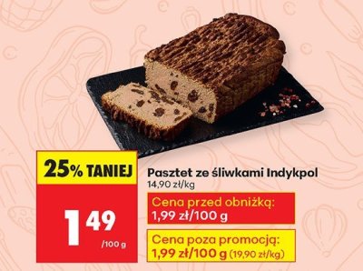 Pasztet ze śliwkami promocja w Biedronka