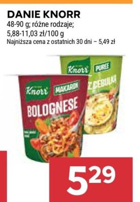 Danie Knorr różne rodzaje promocja w Stokrotka