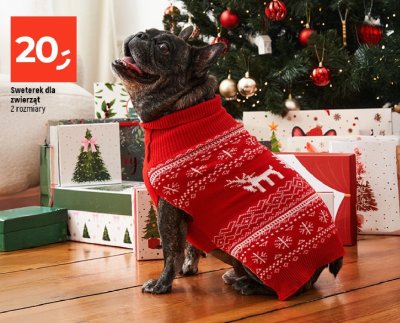 Sweterek dla zwierząt promocja w Dealz