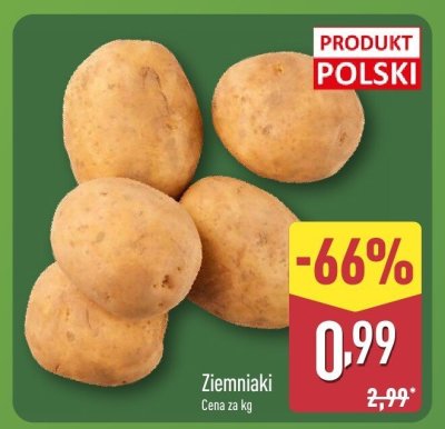 Ziemniaki vineta promocja w Aldi