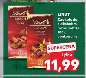 Czekolada cognac Lindt promocja w Kaufland