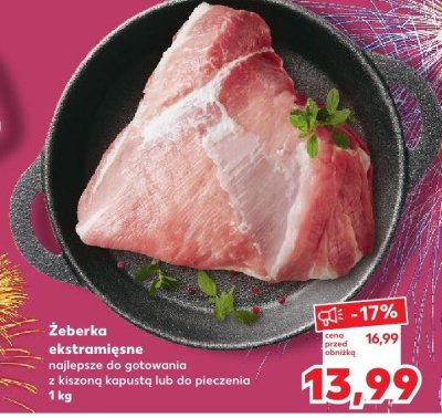 Żeberka promocja w Kaufland