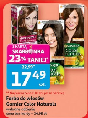 Farba do włosów Garnier Color Naturals promocja w Auchan