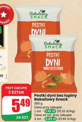 Pestki dyni promocja w Dino