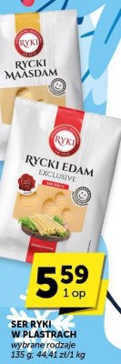 Ser Ryki w plastrach Ryki Edam Exclusive promocja w ABC