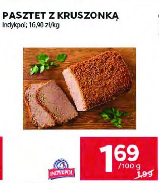 Pasztety z kruszonką Indykpol promocja