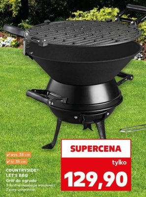 Grill tr贸jn贸g 偶eliwny 38 - 35 cm K-classic countryside promocja