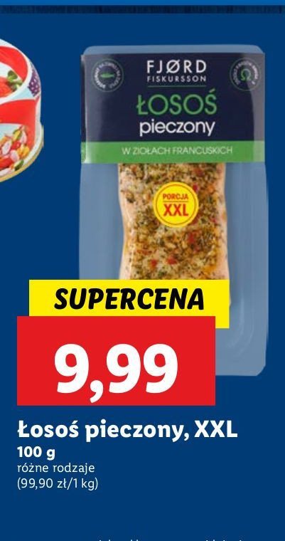 Łosoś pieczony w ziołach Fjord fiskursson promocja