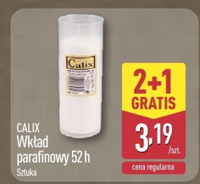 Wkład parafinowy 52 h promocja w Aldi