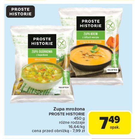 Zupa krem z 偶贸艂tych warzyw Iglotex proste historie promocja