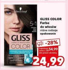 Krem koloryzuj膮cy 5-1 Schwarzkopf gliss color promocja