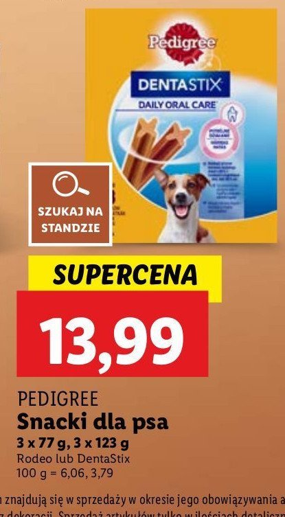 Przysmak dla psa Pedigree rodeo promocja