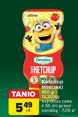 Ketchup minionki Develey promocja
