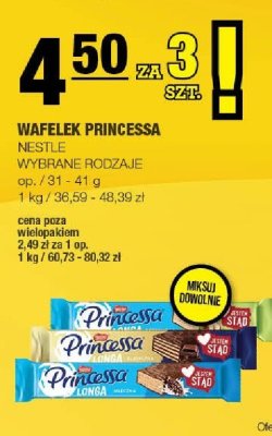 Wafelek Princessa Nestle promocja w SPAR