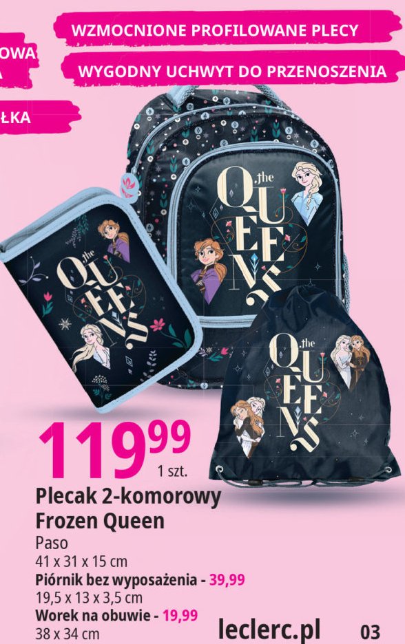 Piórnik frozen Paso promocja