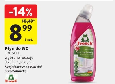 Płyn do WC wybrane rodzaje promocja w Intermarche
