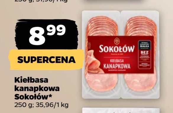 Kiełbasa kanapkowa Sokołów promocja