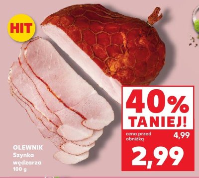 Szynka wędzona promocja w Kaufland