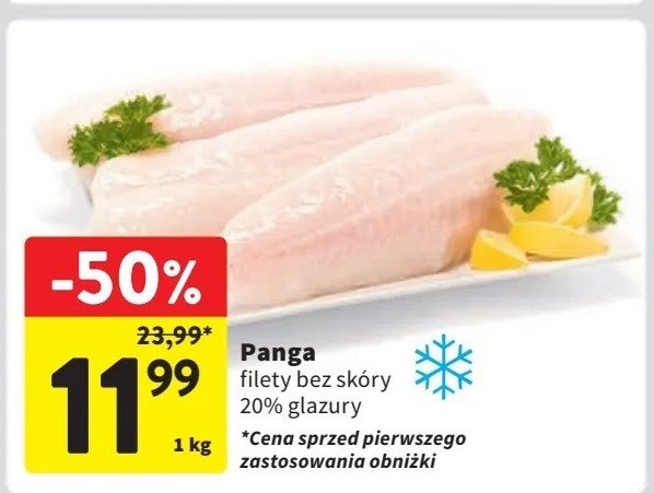 Panga filet bez skóry promocja