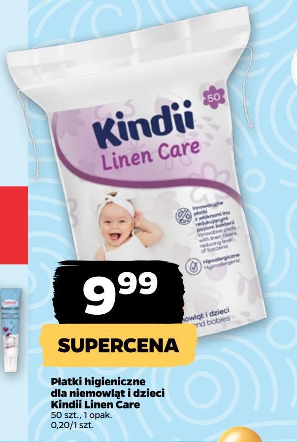 Płatki kosmetyczne linen Cleanic kindii promocja