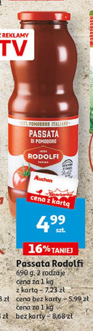 Passata pomidorowa RODOLFI promocja