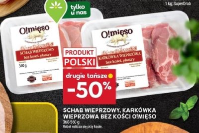 Schab wieprzowy Olmięso promocja w Stokrotka