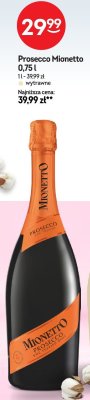 Prosecco Mionetto 0,75l promocja w Żabka