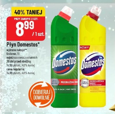 Płyn Domestos promocja w POLOmarket