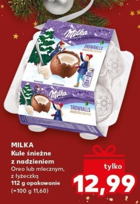 Kule śnieżne z nadzieniem Oreo  promocja w Kaufland