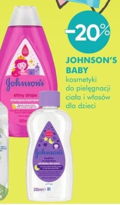 Kosmetyki do pielęgnacji ciała i włosów dla dzieci JOHNSON'S BABY promocja w Super-Pharm