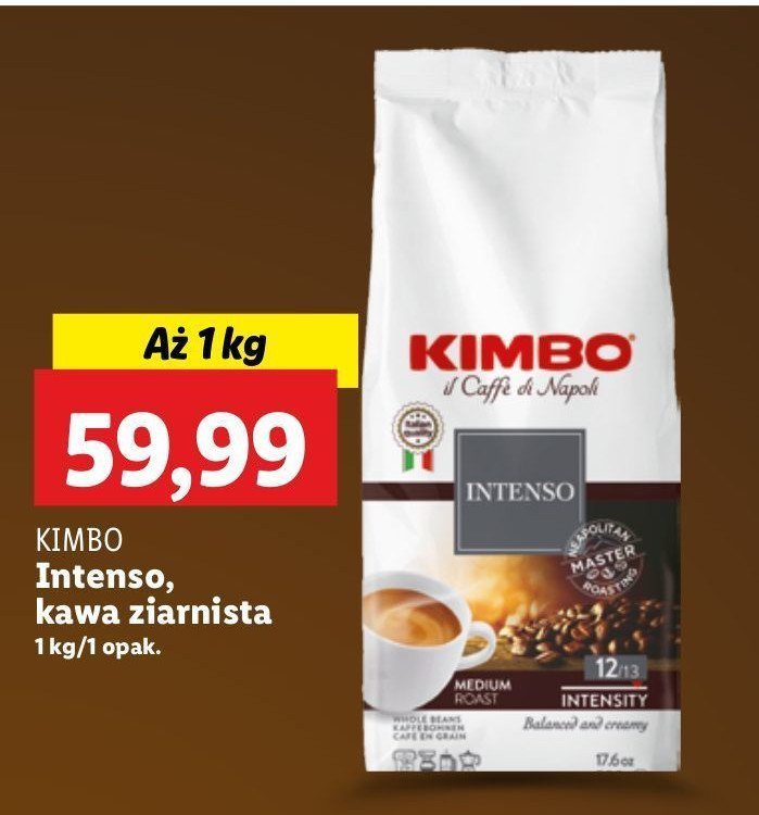 Kawa Kimbo aroma intenso promocja