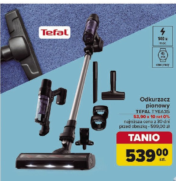 Odkurzacz ty6a35 Tefal promocja