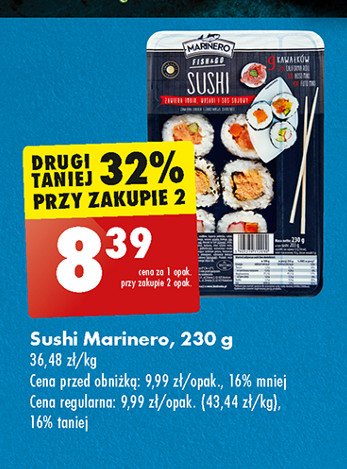 Sushi Marinero promocja