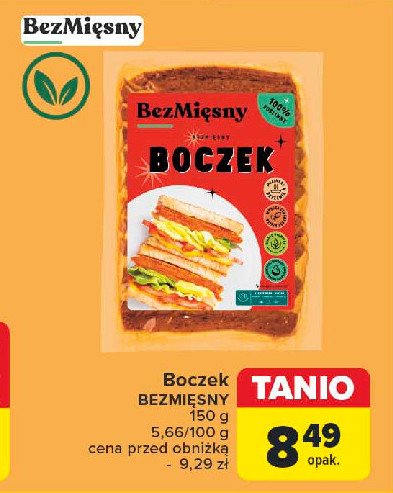 Boczek bezmięsny Bezmięsny promocja w Carrefour Market