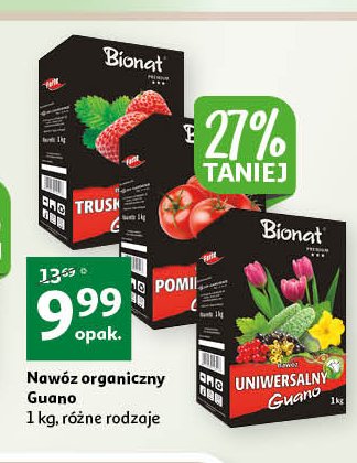 Nawóz do pomidorów BIONAT GUANO promocja