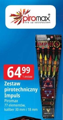 Zestaw pirotechniczny Impuls promocja w Leclerc