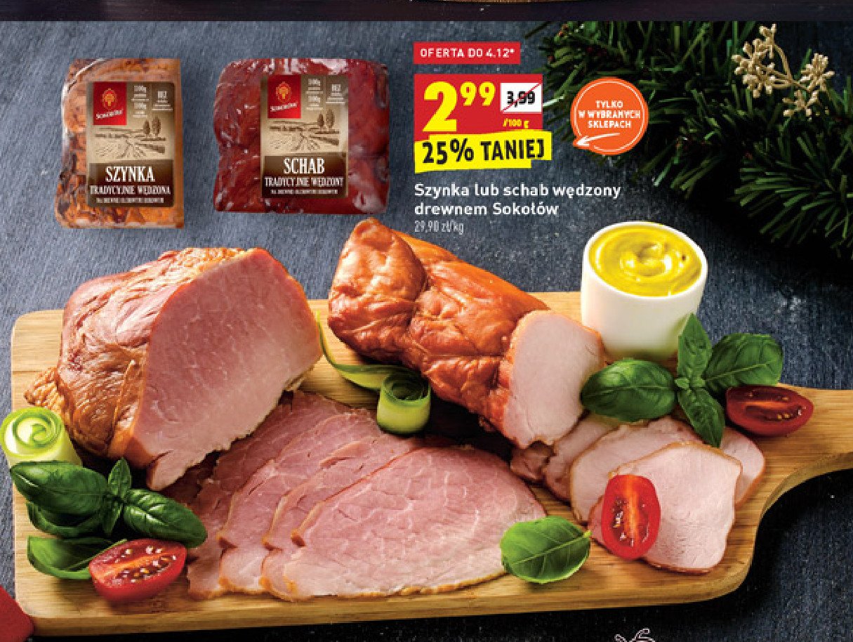 Schab wędzony Sokołów promocja