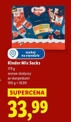 Mix Socks zestaw słodyczy ze skarpetkami promocja w Lidl