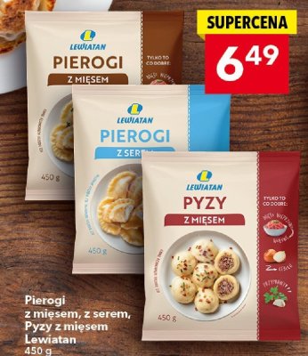 Pierogi z mięsem Lewiatan 450 g promocja w LEWIATAN