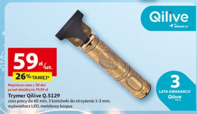 Trymer Qilive Q.5129 promocja w Auchan