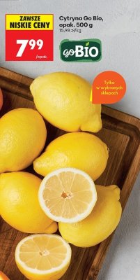 Cytryna 500 g promocja w Biedronka