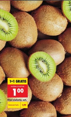 Kiwi zielone Biedronka promocja w Biedronka